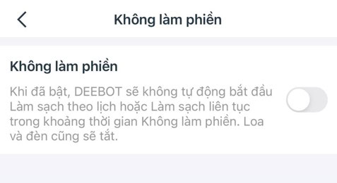 Sử dụng Dn55 Ecovacs