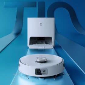 Robot Hut Bui Lau Nha Ecovacs T10 Turbo 350x400