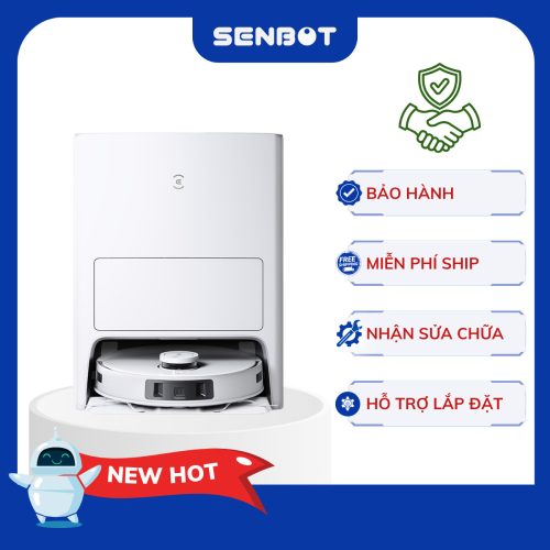 Robot hút bụi lau nhà Ecovacs Deebot T20e Omni