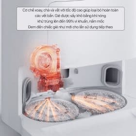 Robot hút bụi Xiaomi Mijia 1s – Tự động giặt, sấy, đổ rác
