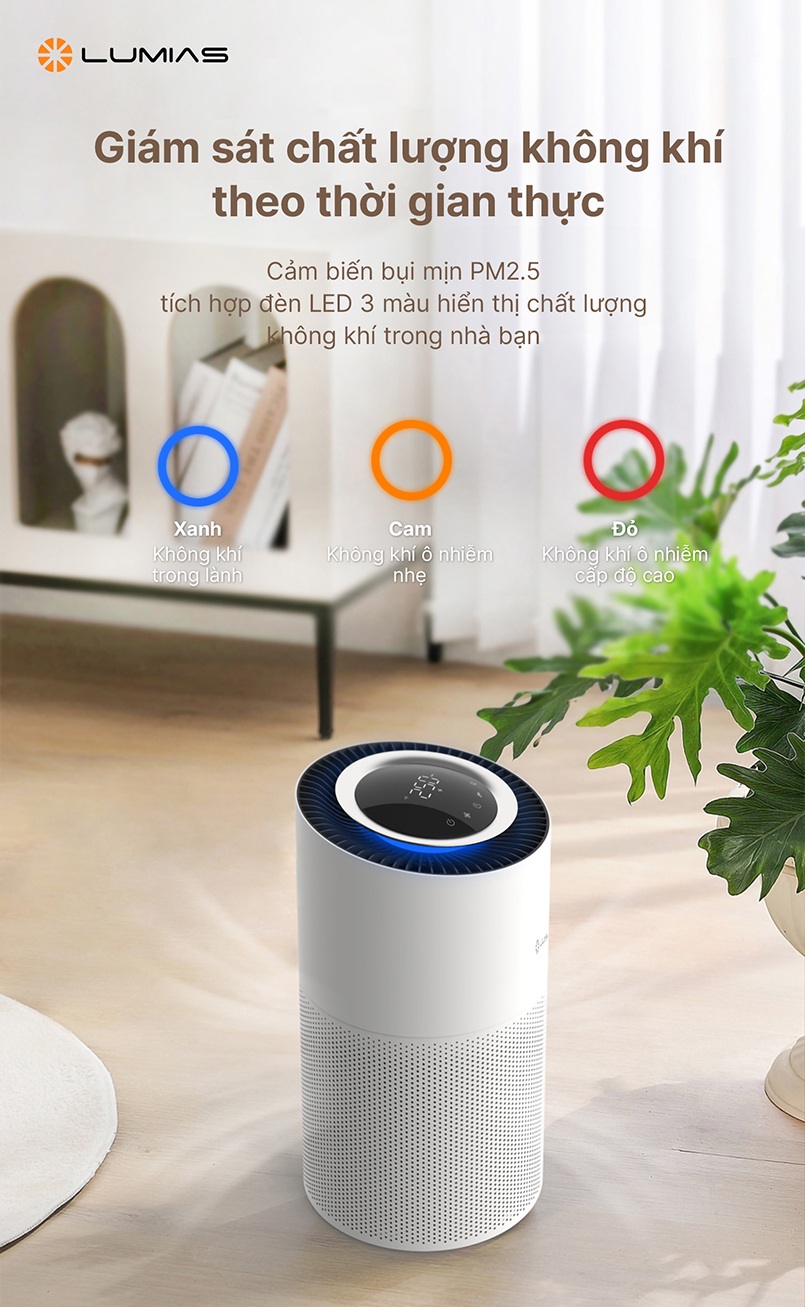 Máy lọc không khí Lumias Bulma Pro