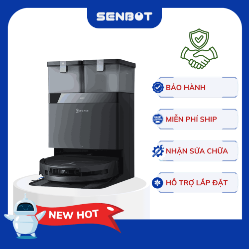 Robot hút bụi lau nhà Ecovacs Deebot T50 Pro Omni 2025