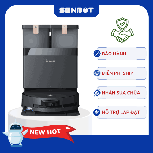 Robot hút bụi lau nhà Ecovacs Deebot X8 Pro Omni 2025