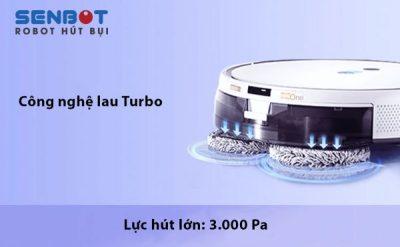 Lực hút mạnh mẽ 3.000 Pa