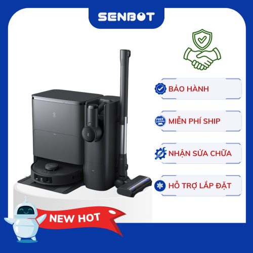 Robot hút bụi lau nhà Ecovacs Deebot T30s Combo