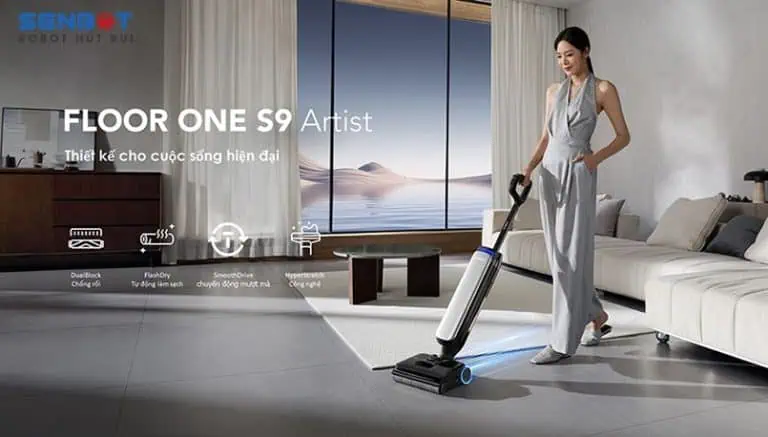 Tineco floor one s9 artis hiện đại