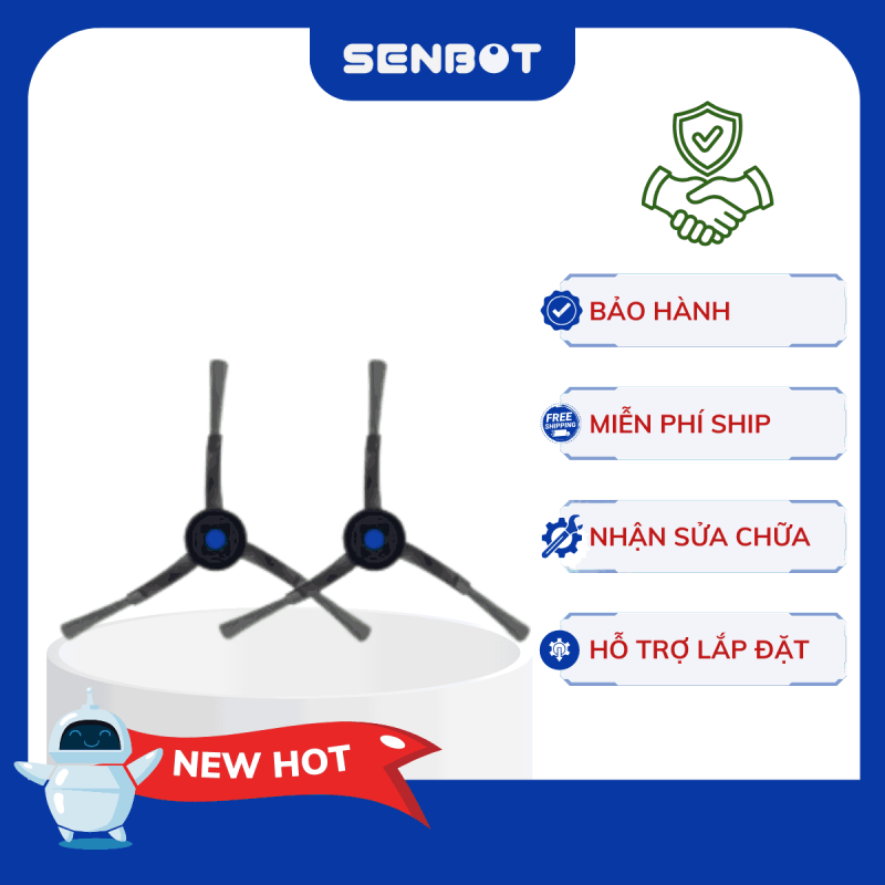 Chổi Ven Ecovacs X5 Pro Omni – Chính Hãng | Senbot