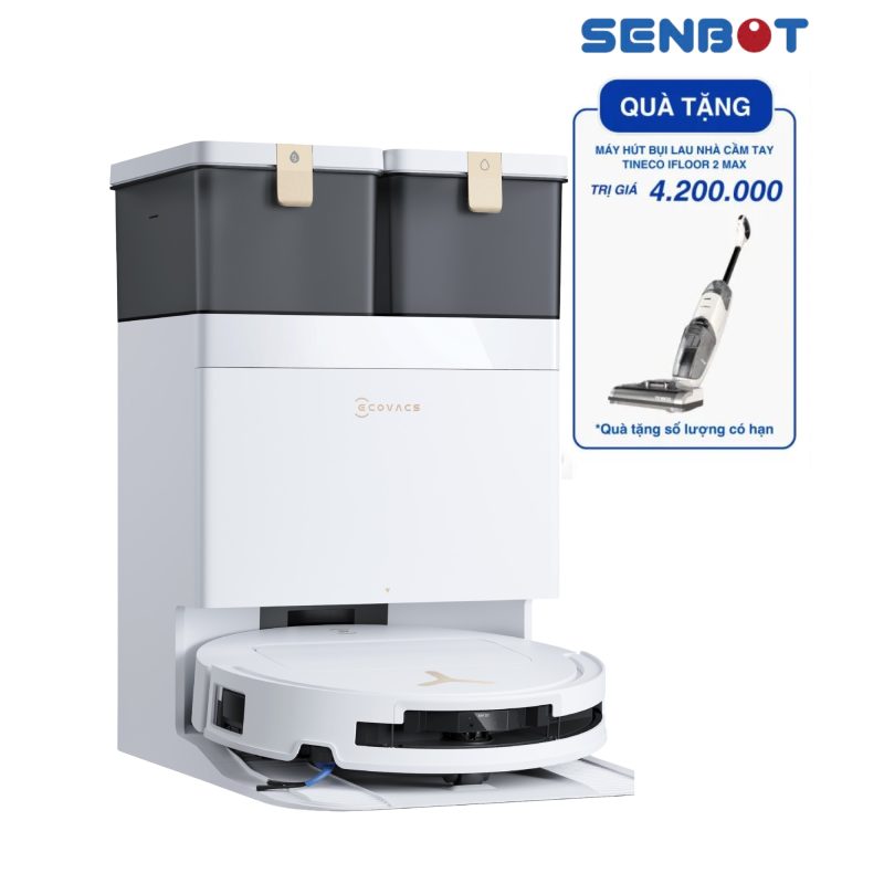 Robot hút bụi thông minh Ecovacs T50 Omni