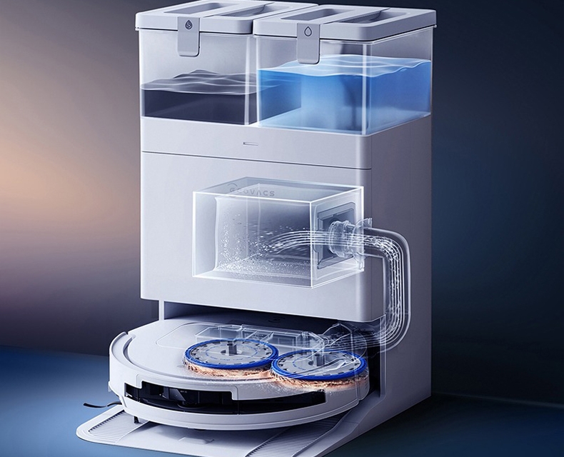 Ecovacs T50 Omni pin 6400mAh hoạt động 200 phút