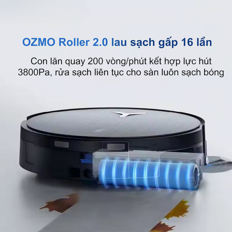cong nghe lau ozmo roller 2.0 ecovacs x11 pro omni