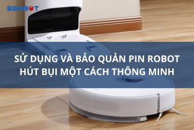 Sử dụng và bảo quản pin robot hút bụi một cách thông minh 