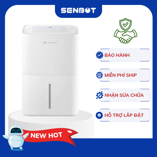 Máy hút ẩm kiêm lọc không khí Lumias D6S-60L