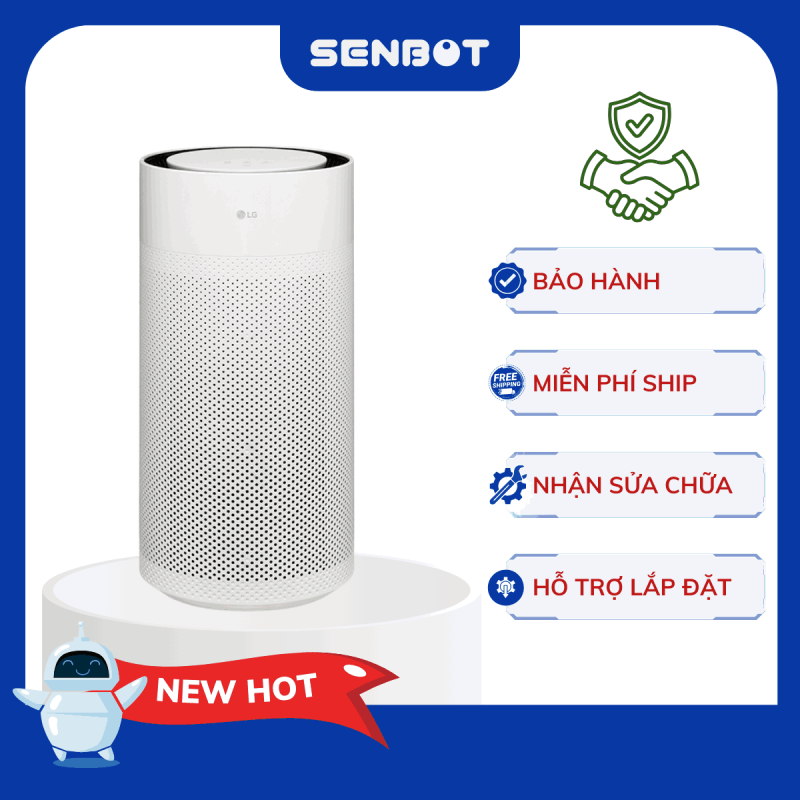 Máy lọc không khí LG PuriCare Aero Hit AS35GGW10.ABAE màu trắng