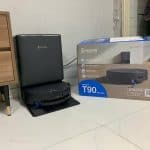 ảnh thực tế Ecovacs T90 màu đen
