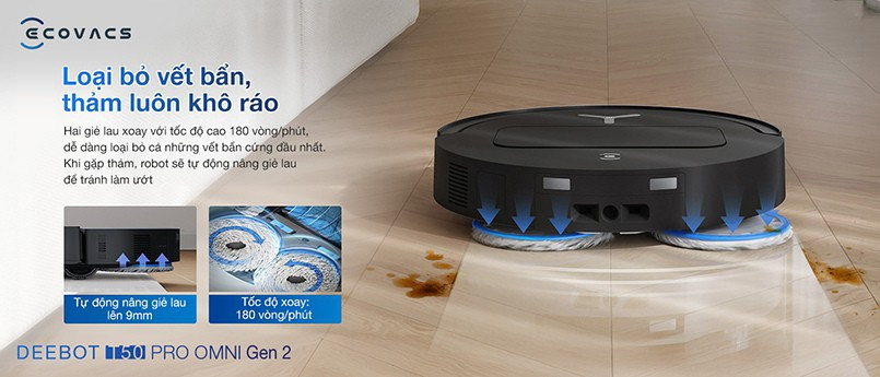Công nghệ tránh vật cản AIVI 3D 3.0 T50 Pro Omni Gen 2