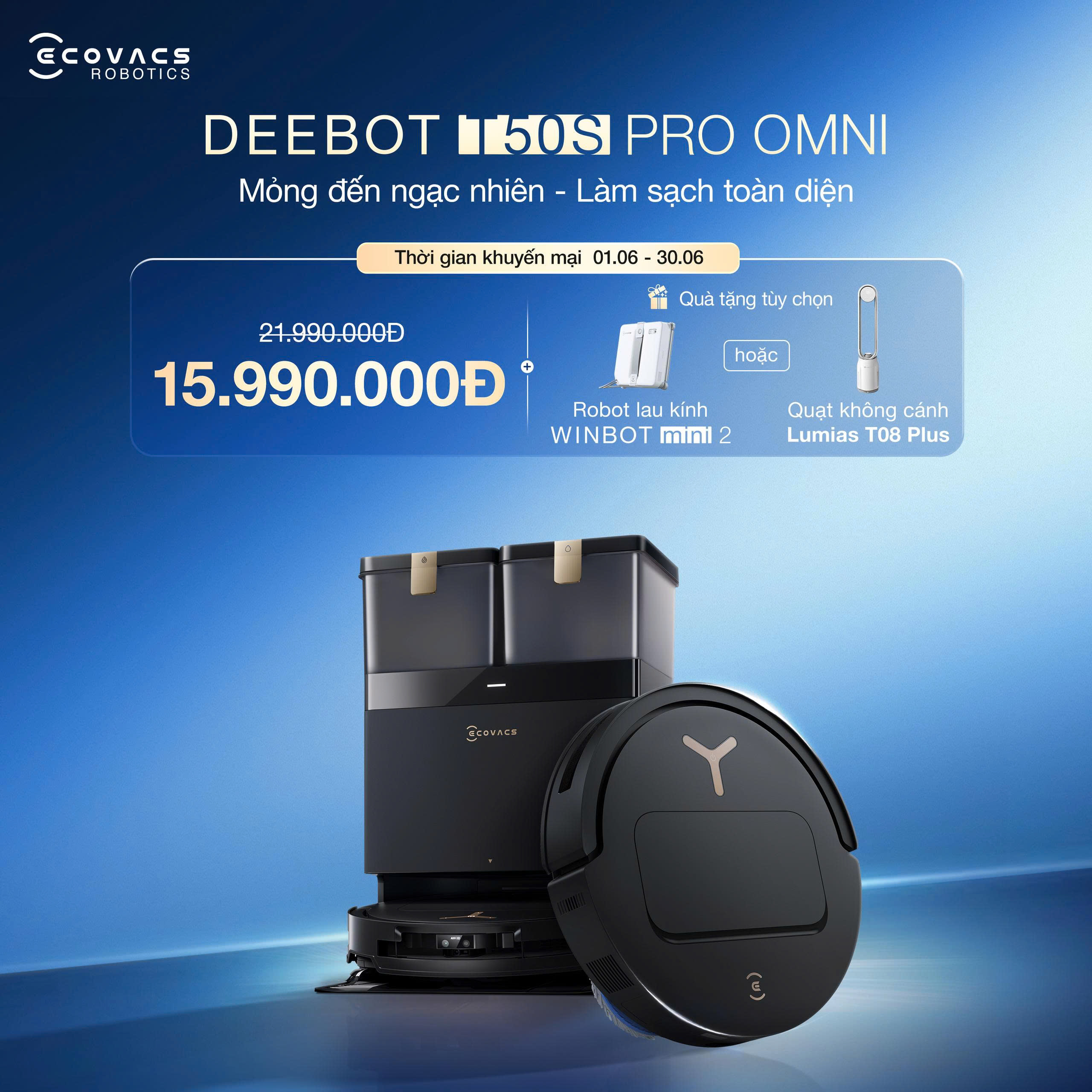 Ecovacs T50S Pro Omni