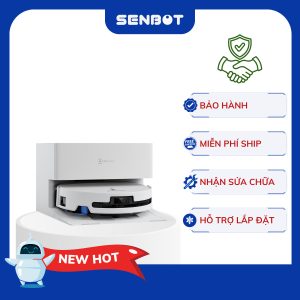 Robot hút bụi Ecovacs Deebot T90 Pro Omni Auto Water Kit – Bản tự động cấp xả