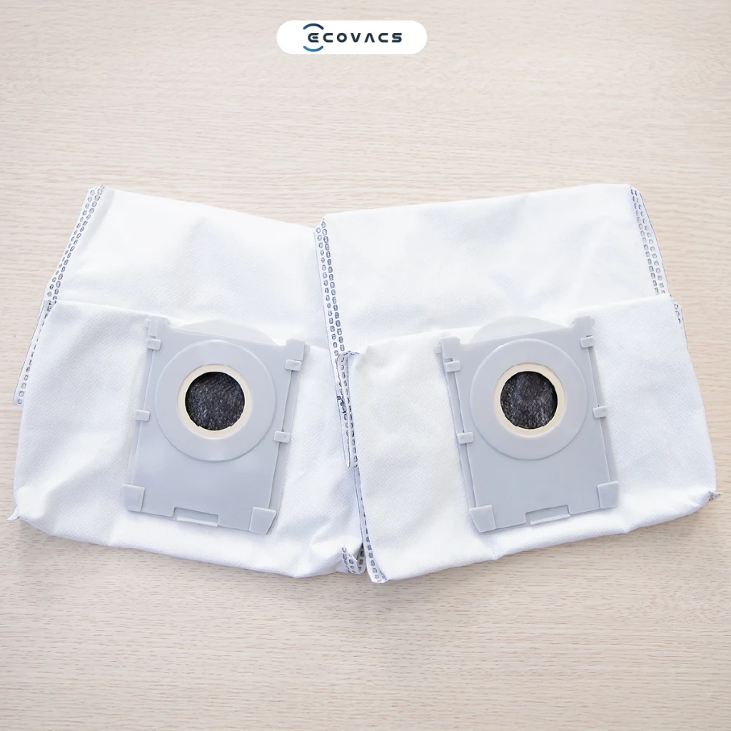 hai chiếc túi rác Ecovacs T30c