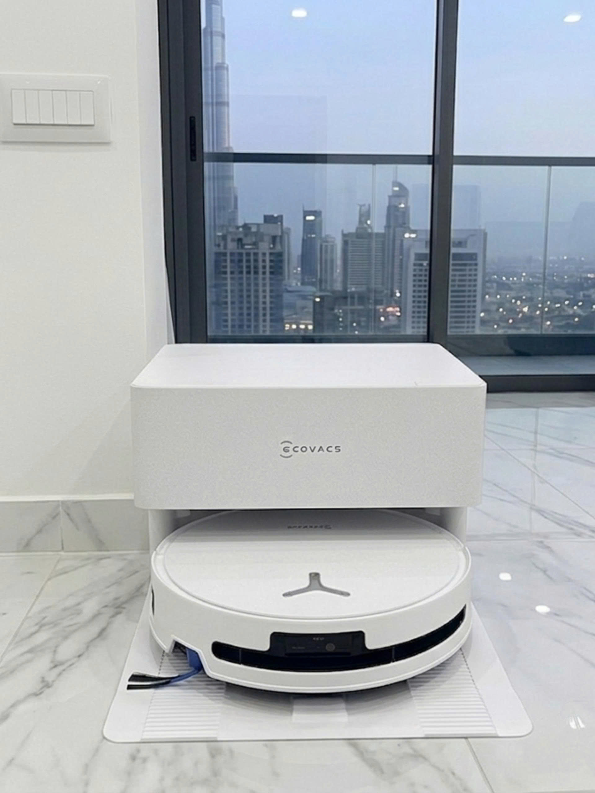 Điều khiển Ecovacs T90 Pro Omni qua ứng dụng Ecovacs Home