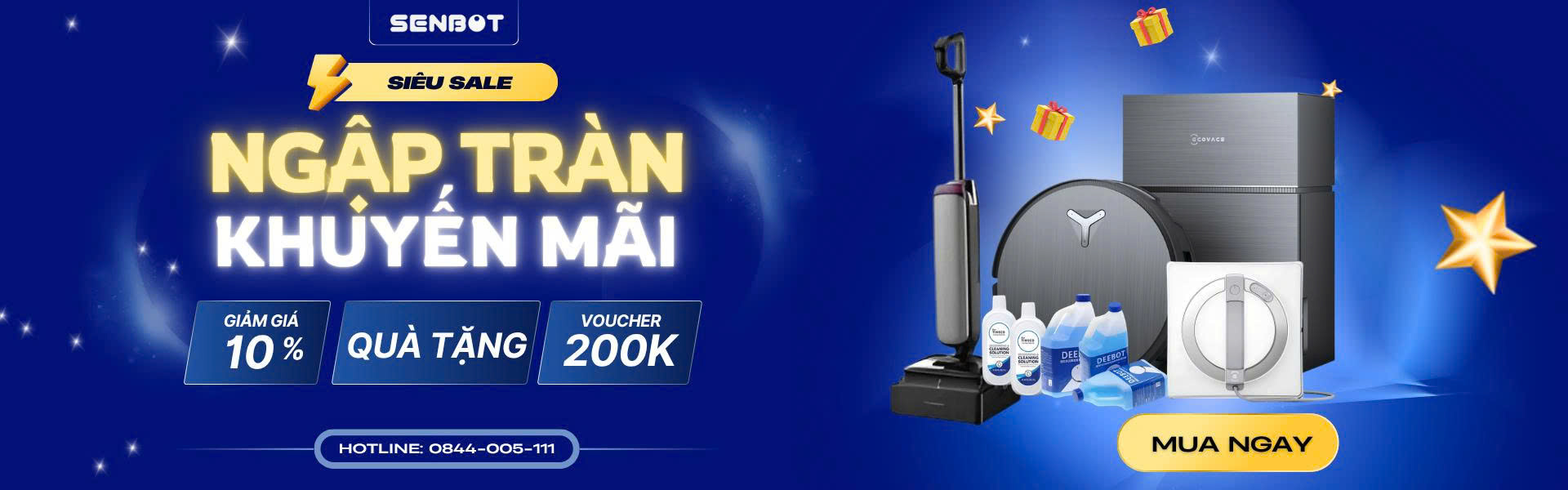 Robot hút bụi Senbot