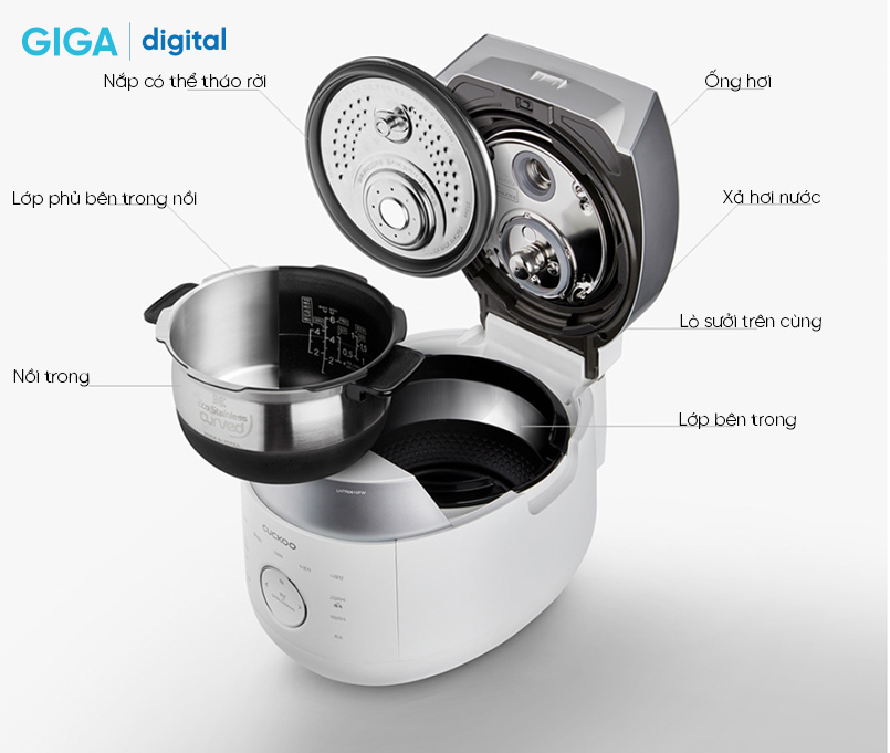 ong noi Xwall Black Shine Cuckoo CRP-LHTR1010FW day cong 60 do