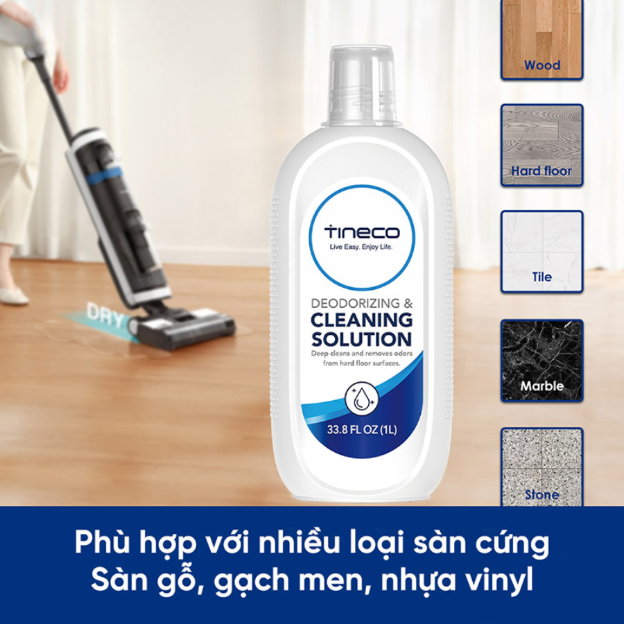 nước lau sàn Tineco chuyên dụng