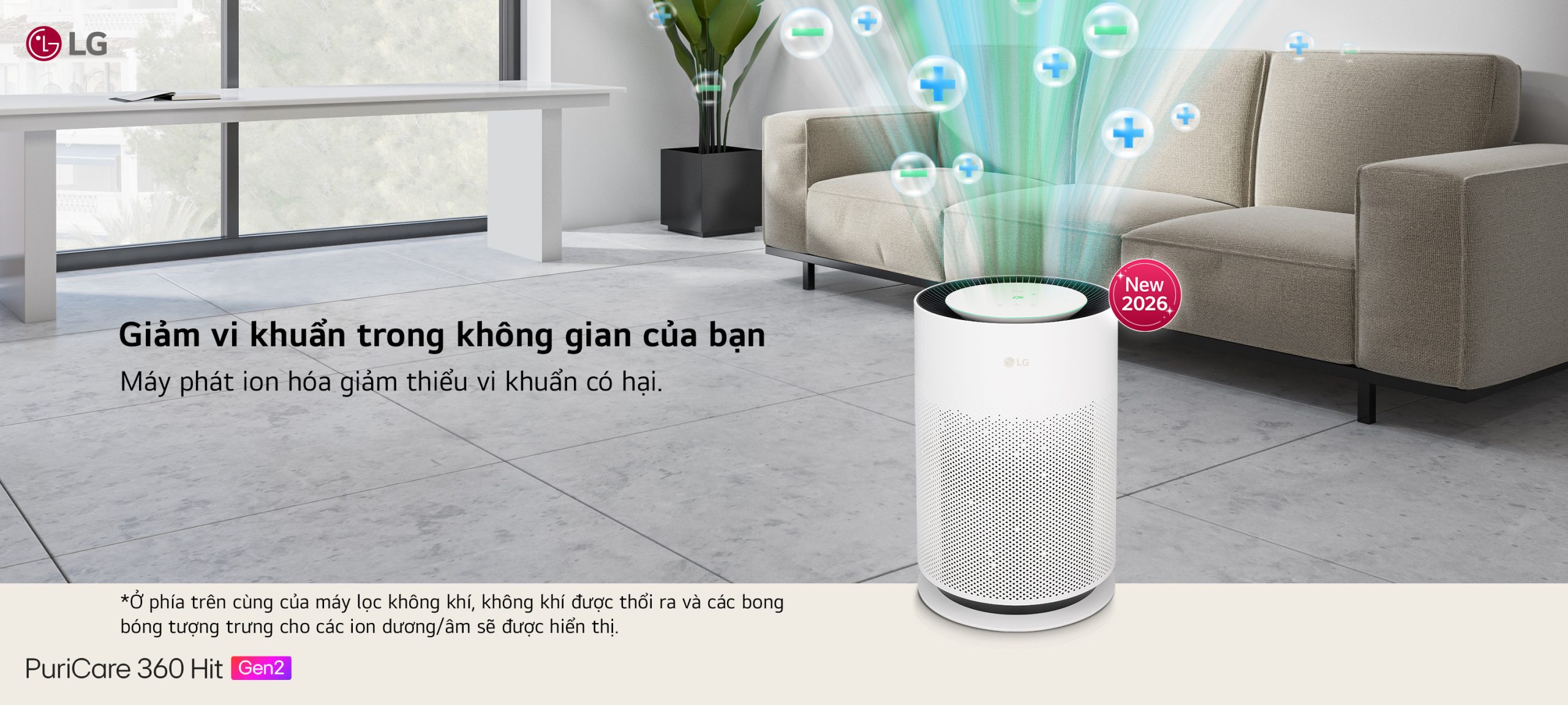 máy lọc không khí LG PuriCare 360 Hit Gen 2 AS60GHHG0