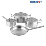 Bộ Nồi Chảo Inox Lumias Zenith 4Set