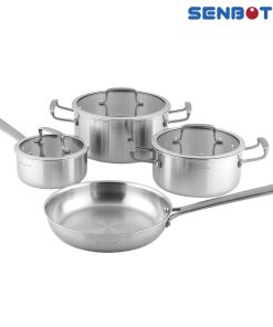 Bộ Nồi Chảo Inox Lumias Zenith 4Set