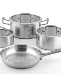 Bộ Nồi Chảo Inox Lumias Zenith 4Set