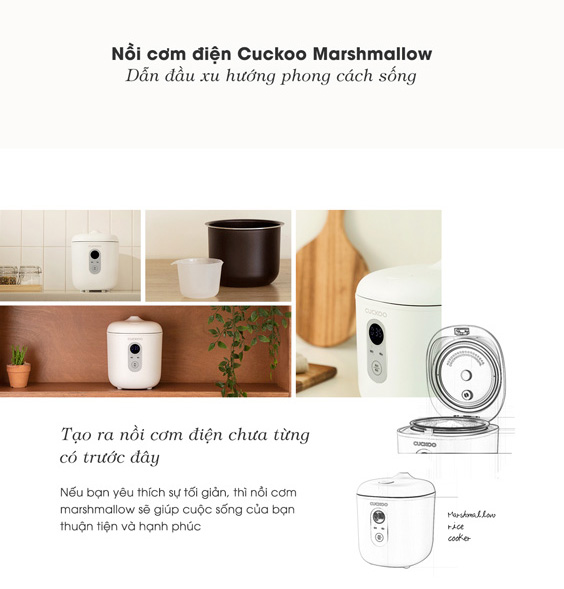 Bảng điều khiển Cuckoo CR-0255MW với 4 nút chạm Cook, Menu, Hẹn giờ, Cancel