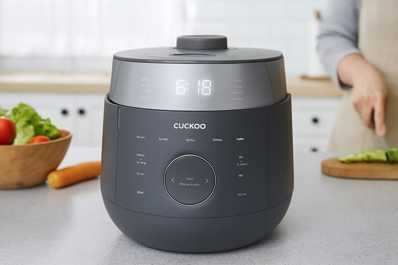 Chế độ Turbo nấu nhanh 18 phút Cuckoo CRP-LHBR1000F/GRGRCRCKV